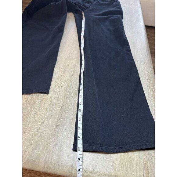 Aritzia Wilfred Free Black Modern Canvas Utility Straight Leg Pants Size 2 - Picture 4 of 8